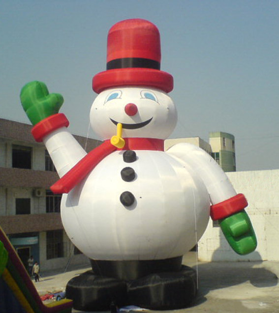 Customised Inflatable Christmas Snowman Yard Decorations Ornament Indoor Outdoor