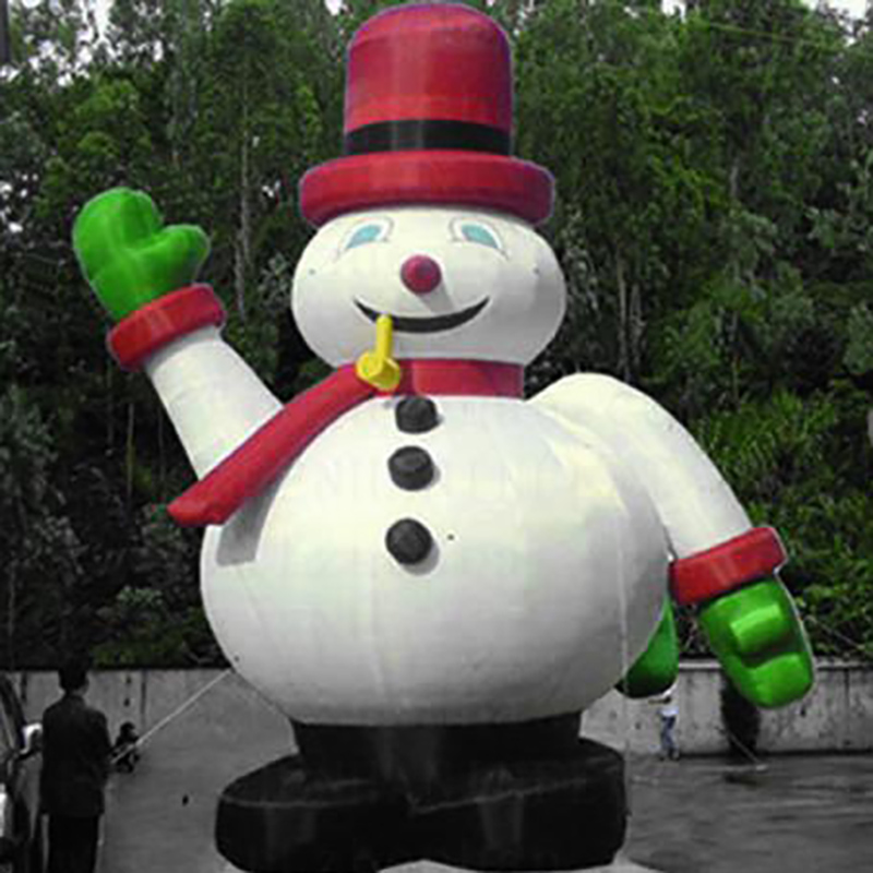 Customised Inflatable Christmas Snowman Yard Decorations Ornament Indoor Outdoor