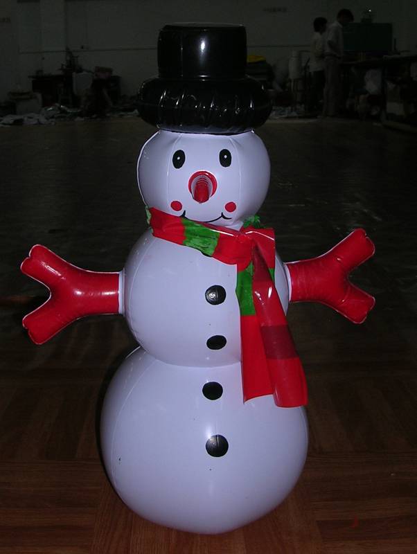 Customised  Inflatable Christmas Snowman For Yard Decorations Ornaments Lighting Up Indoor Outdoor