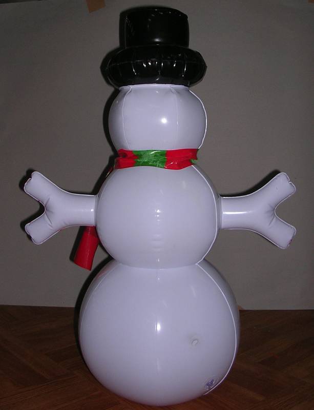 Customised  Inflatable Christmas Snowman For Yard Decorations Ornaments Lighting Up Indoor Outdoor