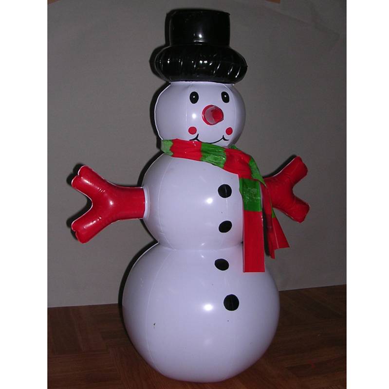 Customised  Inflatable Christmas Snowman For Yard Decorations Ornaments Lighting Up Indoor Outdoor