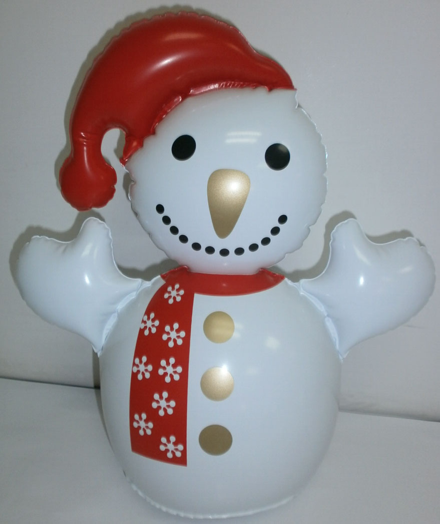 Customised Inflatable PVC Christmas Snowman Indoor Outdoor Garden Xmas Decor Holiday