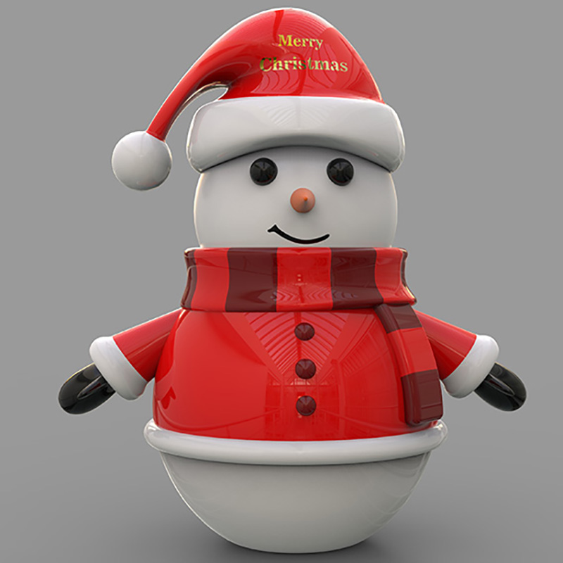 Customised Inflatable Snowman Tumbler Christmas Yard Decorations Ornaments Indoor Outdoor