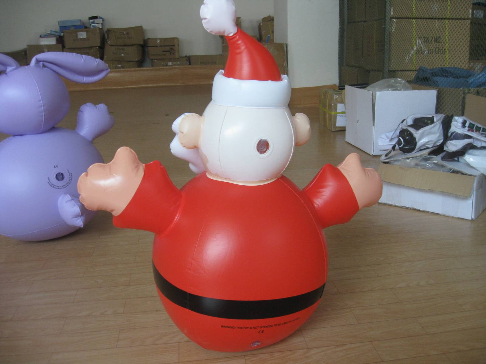 Customised Inflatable Santa Tumbler Punching Bag Indoor Outdoor Garden Xmas Decor Holiday