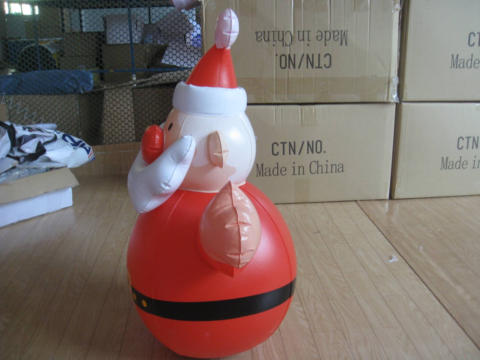 Customised Inflatable Santa Tumbler Punching Bag Indoor Outdoor Garden Xmas Decor Holiday