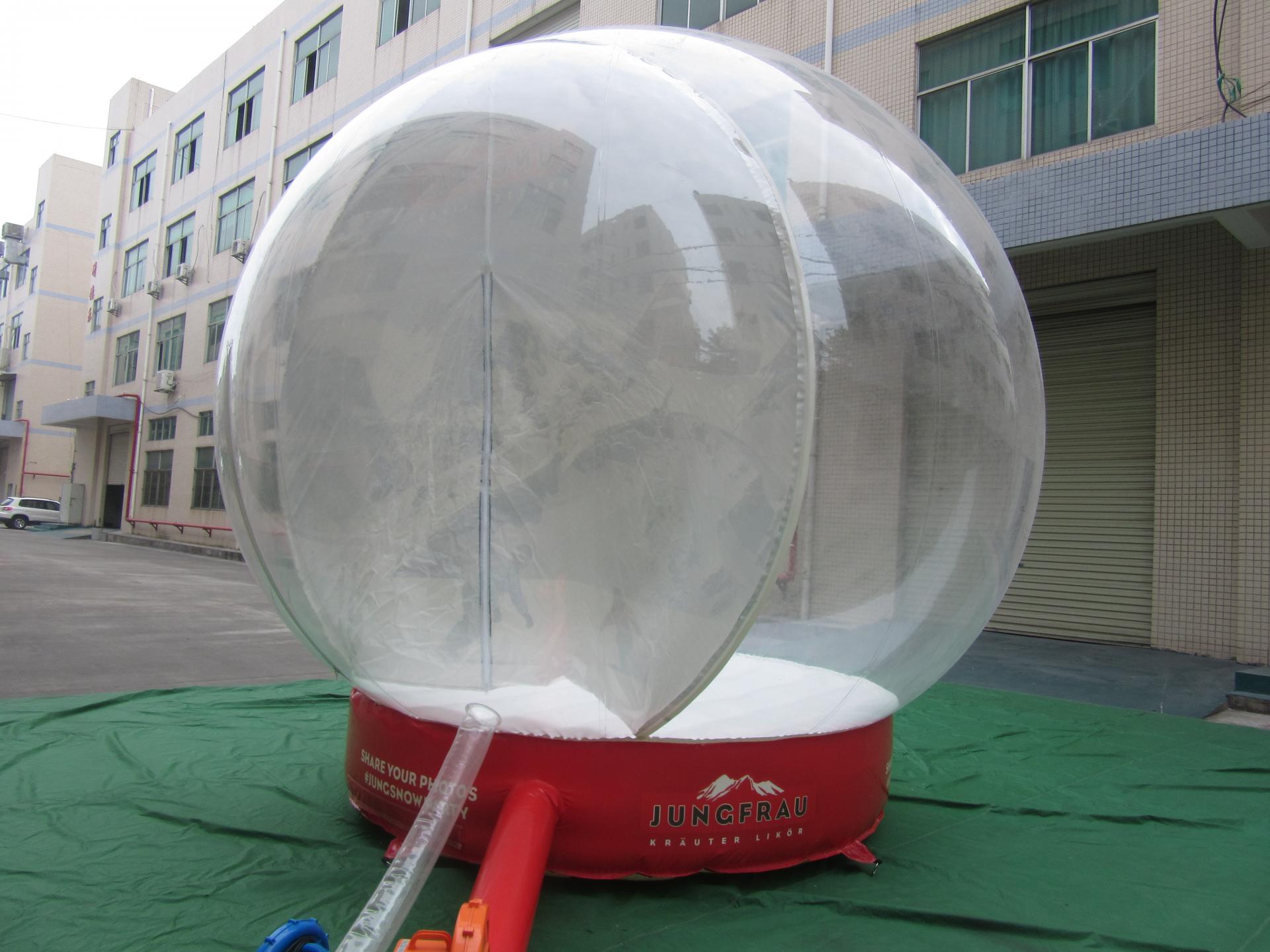 Customised Inflatable Ground Dome Ball Christmas Yard Decorations Ornaments Lighting Up