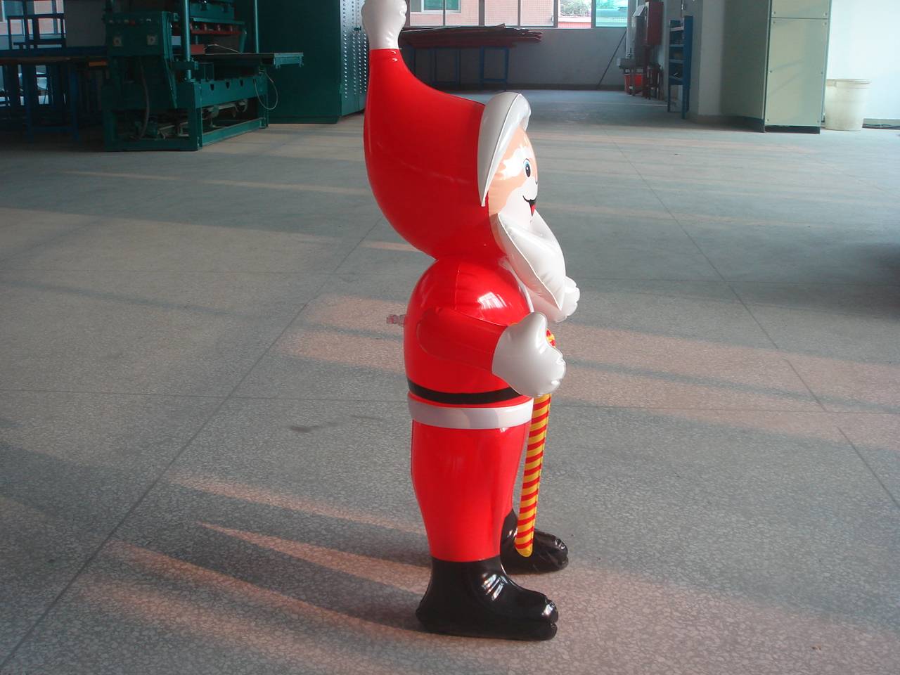 Customised PVC Sealed Inflatable Santas Christmas Yard Decorations Ornaments