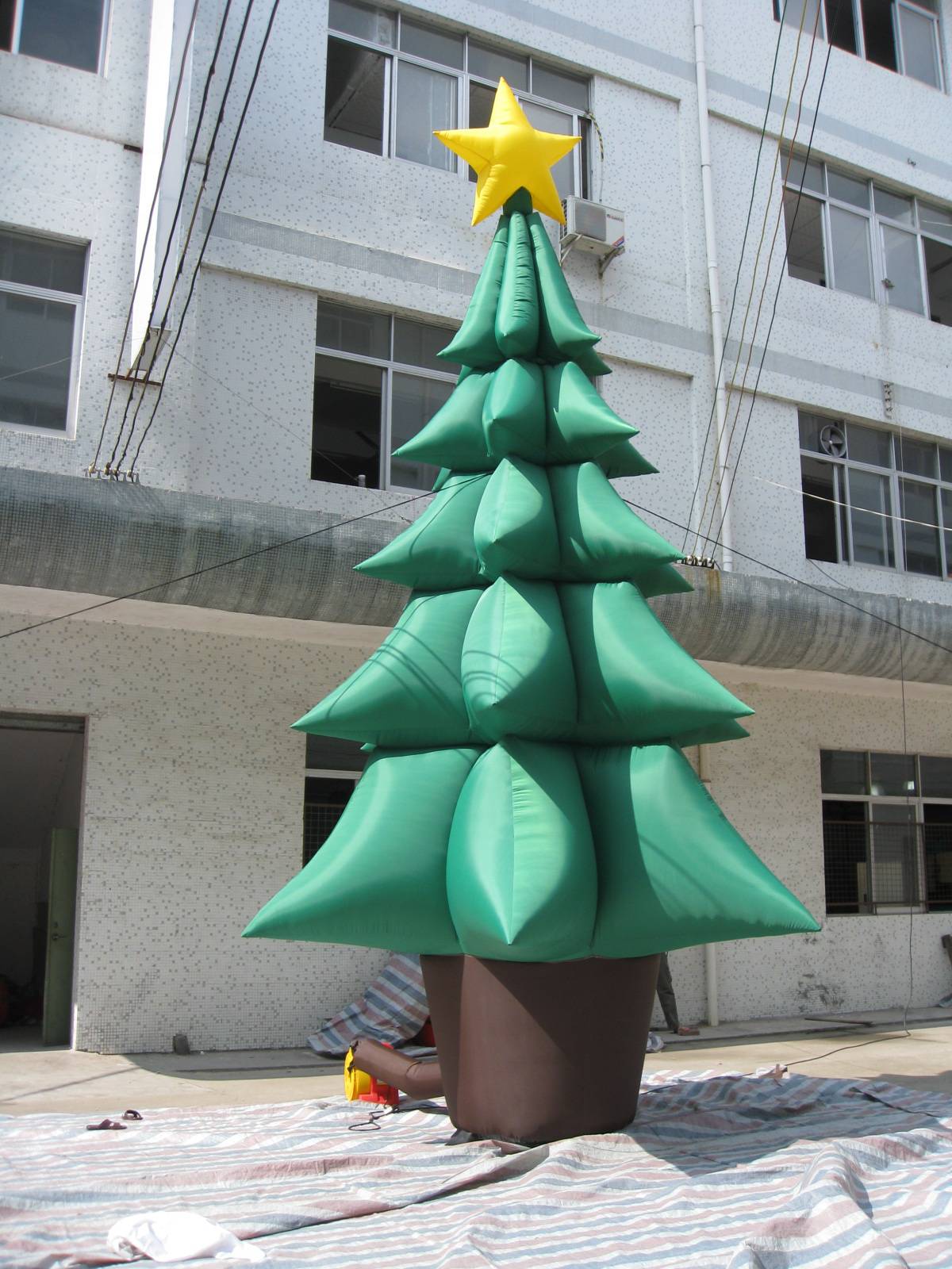 Customised 3M Christams Tree Blow Up Indoor Outdoor Garden Xmas Decor Holiday
