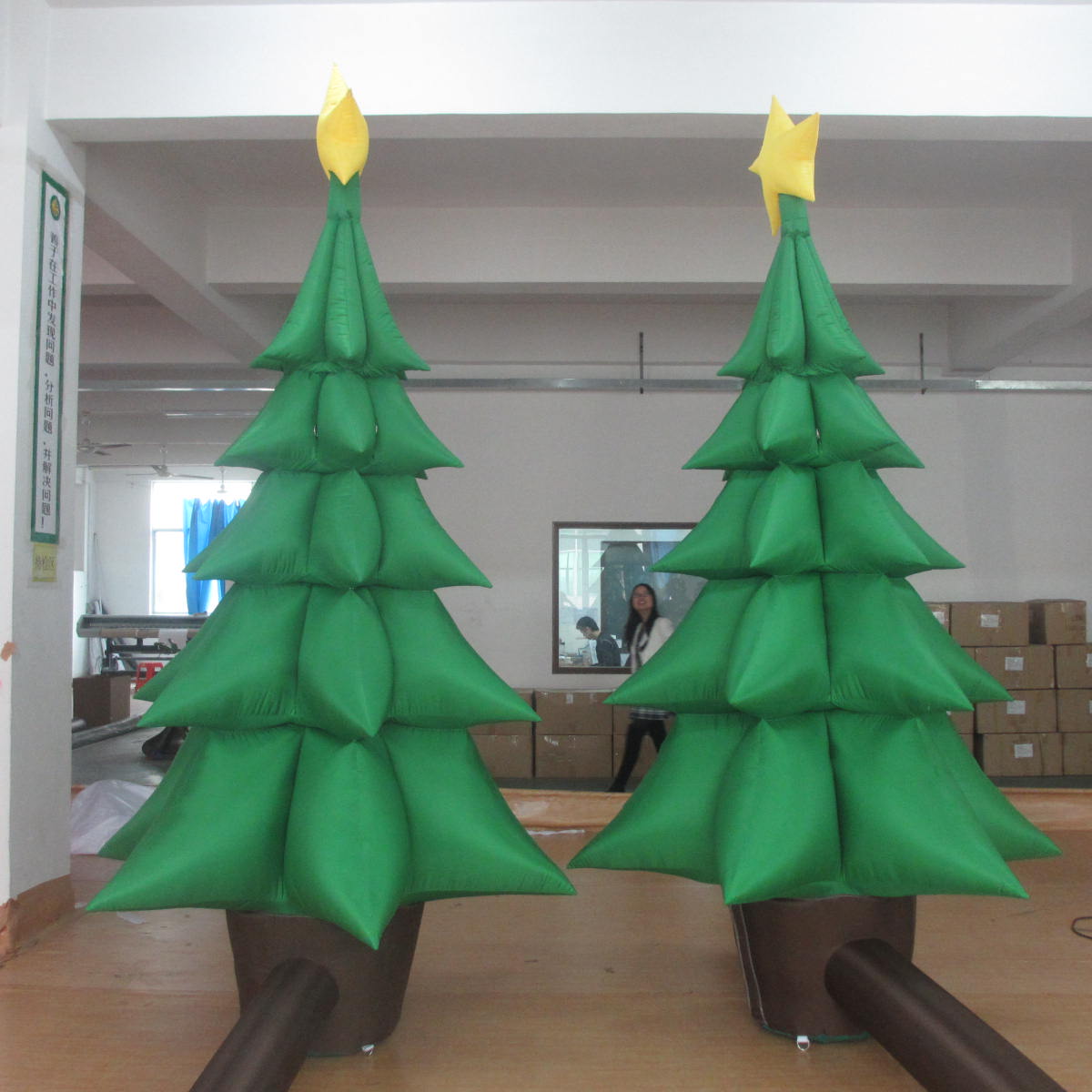 Customised 3M Christams Tree Blow Up Indoor Outdoor Garden Xmas Decor Holiday
