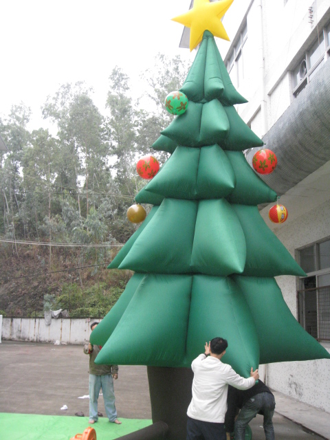 Customised 3M Christams Tree Blow Up Indoor Outdoor Garden Xmas Decor Holiday