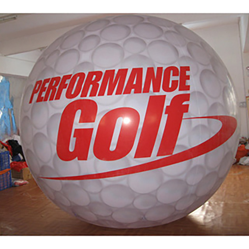 Customised Giant Large Golf Globe Map Helium Balloon Inflate With Air, Helium Or Fill With Water