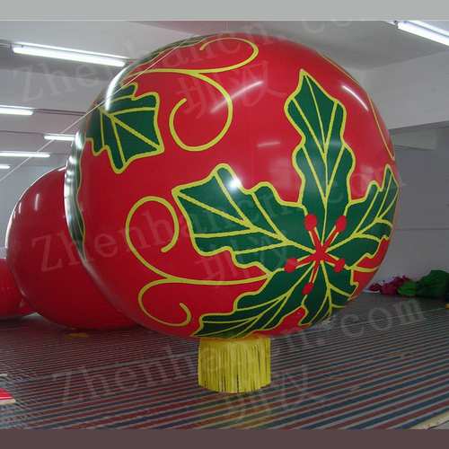 Customised Inflatable Giant Large Huge PVC Lantern Balloons With Green Artworks Printing