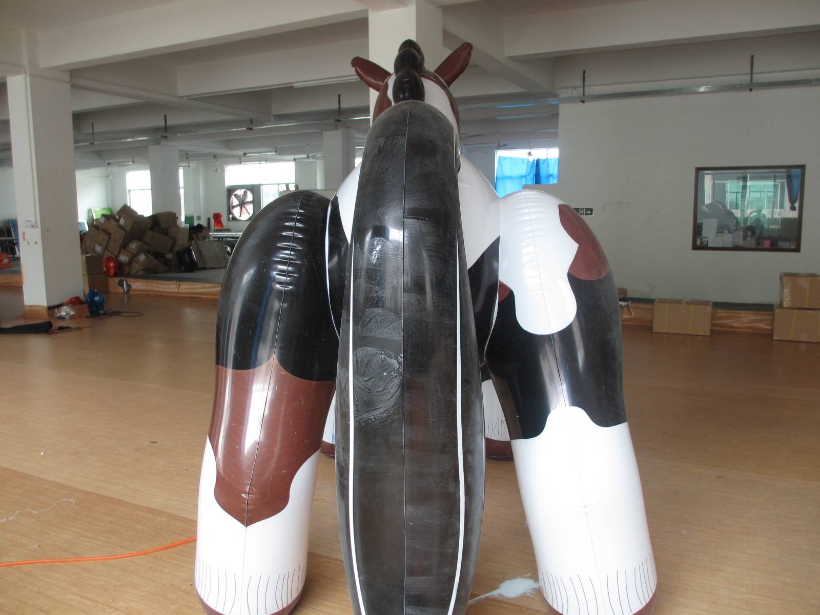 Customised Inflatable Horse Replica Air Dorable Airblown Nimals Figurines Toys