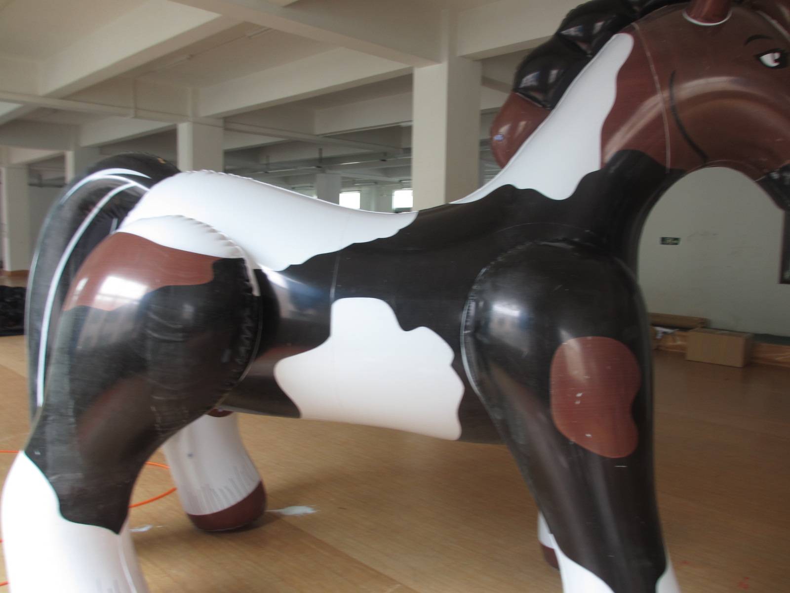Customised Inflatable Horse Replica Air Dorable Airblown Nimals Figurines Toys