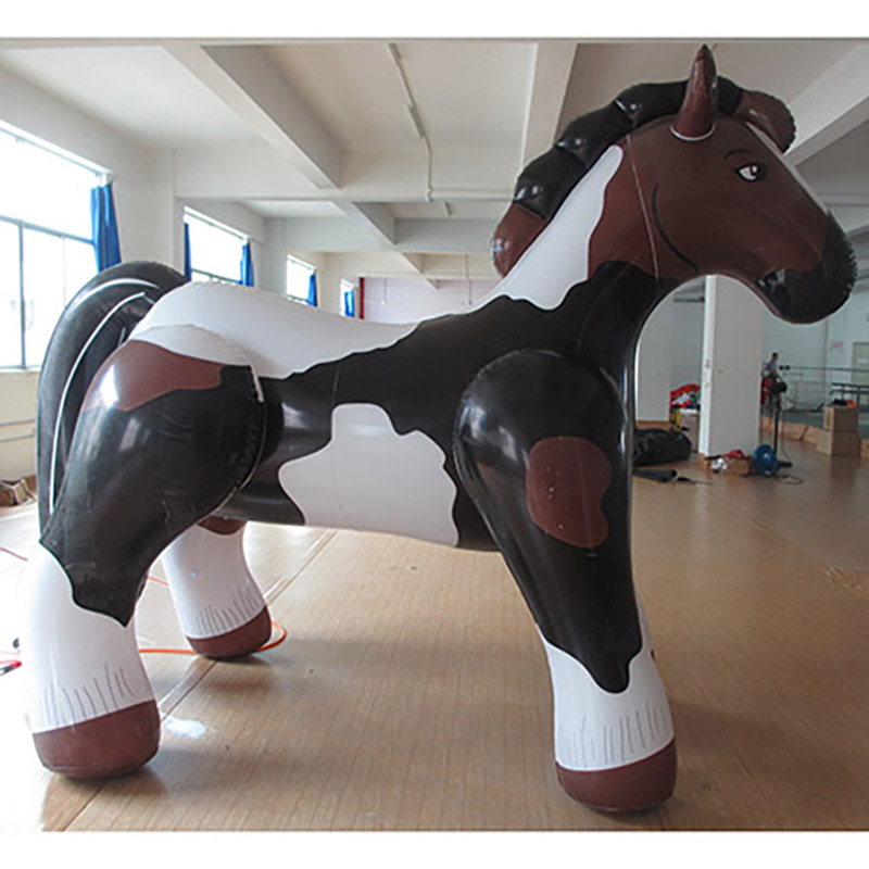 Customised Inflatable Horse Replica Air Dorable Airblown Nimals Figurines Toys