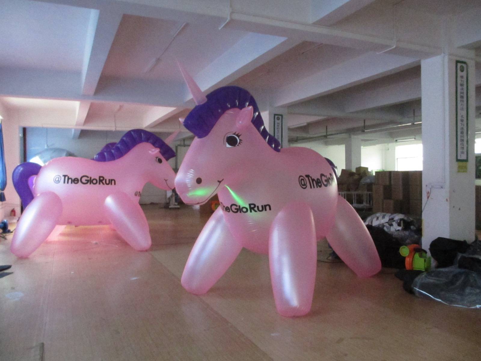 Customised Inflatable Giant Large Animal Cartoon Unicorns Balloons Collection Of Realistic