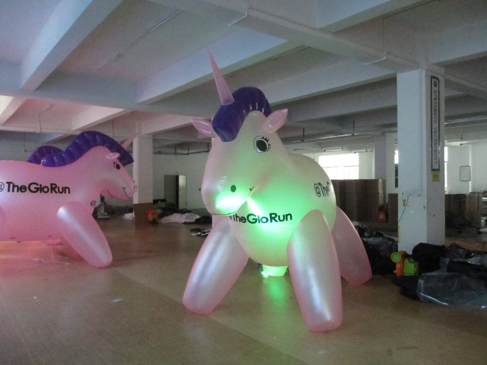 Customised Inflatable Giant Large Animal Cartoon Unicorns Balloons Collection Of Realistic