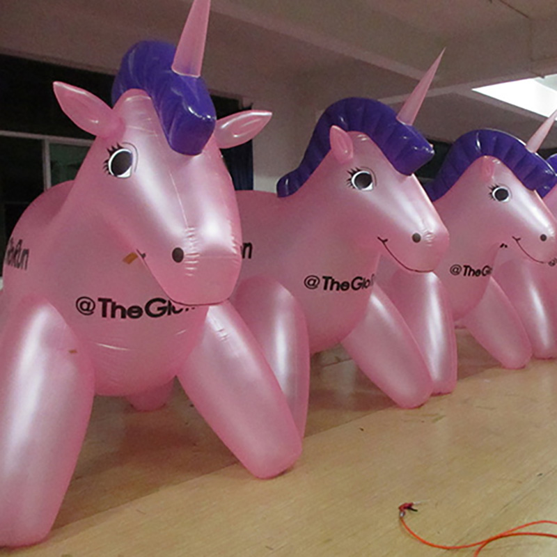 Customised Inflatable Giant Large Animal Cartoon Unicorns Balloons Collection Of Realistic