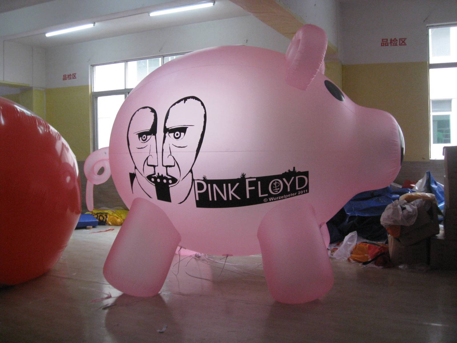 Customised Inflatable Giant Large To Inflate Plastic PVC Pig Ready To Inflate With Air, Helium