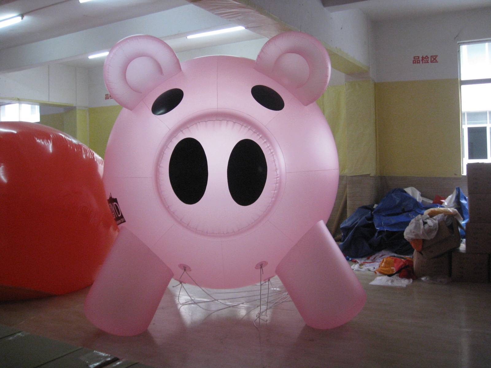 Customised Inflatable Giant Large To Inflate Plastic PVC Pig Ready To Inflate With Air, Helium