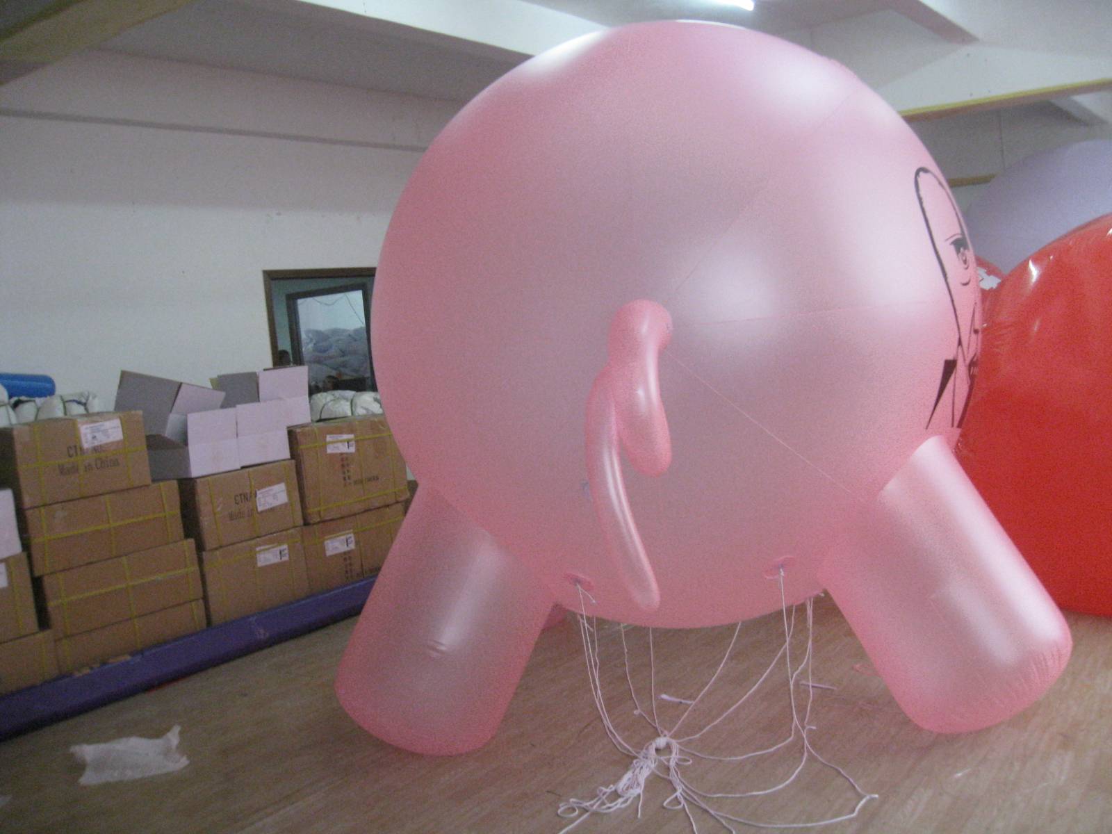 Customised Inflatable Giant Large To Inflate Plastic PVC Pig Ready To Inflate With Air, Helium