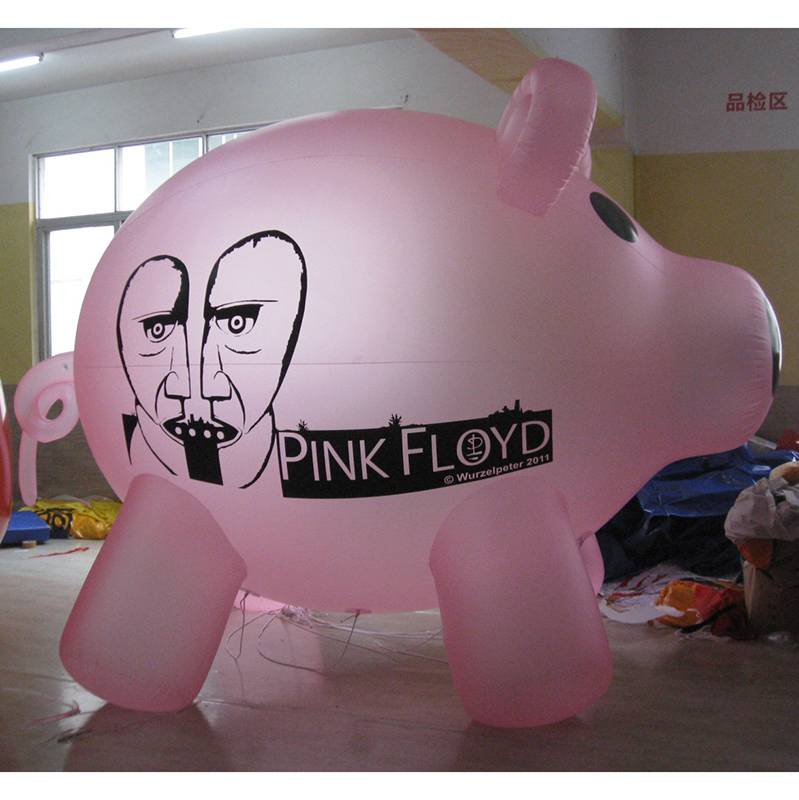 Customised Inflatable Giant Large To Inflate Plastic PVC Pig Ready To Inflate With Air, Helium