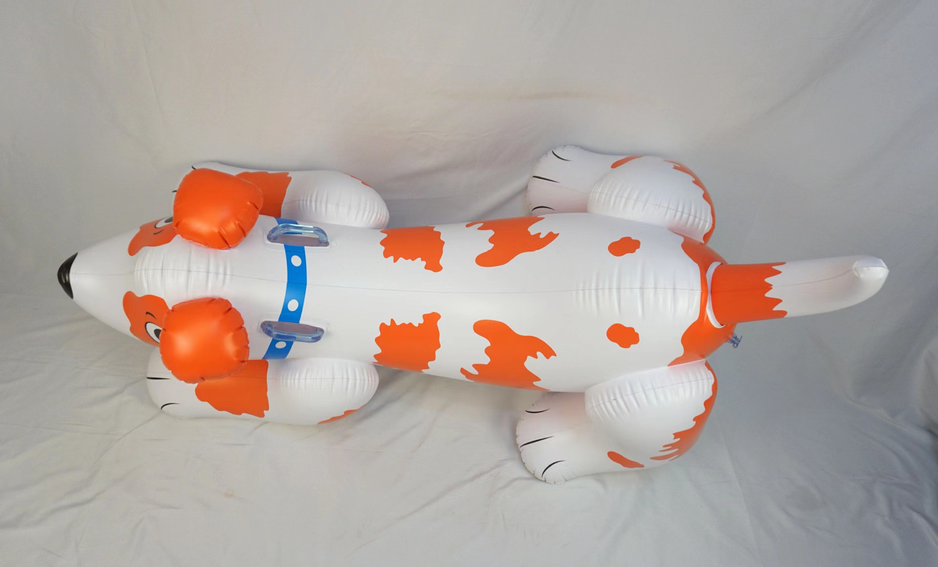 Giant Orange Dalmatian Inflatable Animal Toy Swimming Ride-ons Inflatable Pool Toy For Young