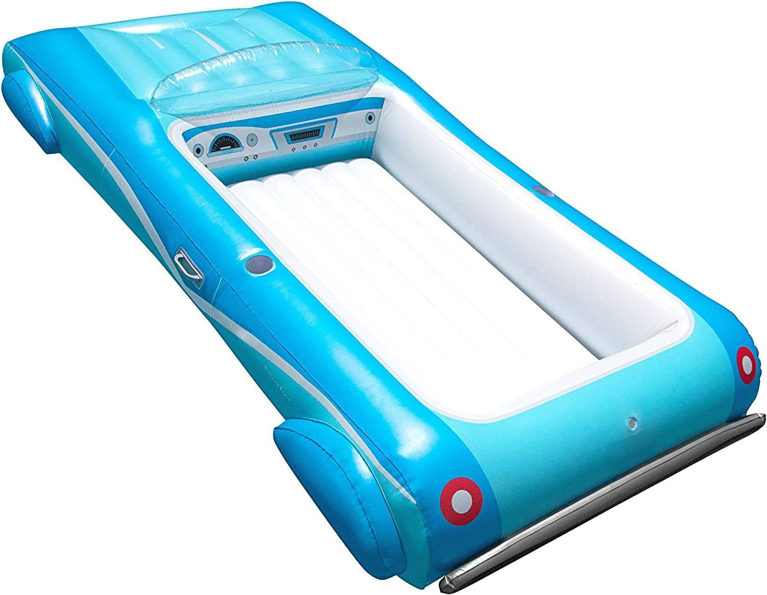 Summer Swimming Pool Lounge Convertible Car Inflatable Float Classic Convertible Pool Float Raft