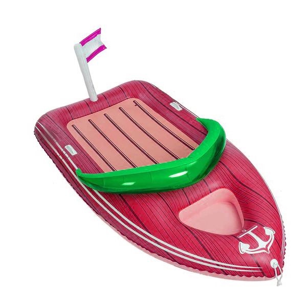 Summer Swimming Pool Party Lounge Inflatable Boat Pool Float Raft Decorative Toys for Children and Adults