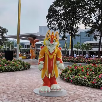 Popular Inflatable Suit fox Costume Entertainment Pvc Inflatable Cartoon Animal Suit 