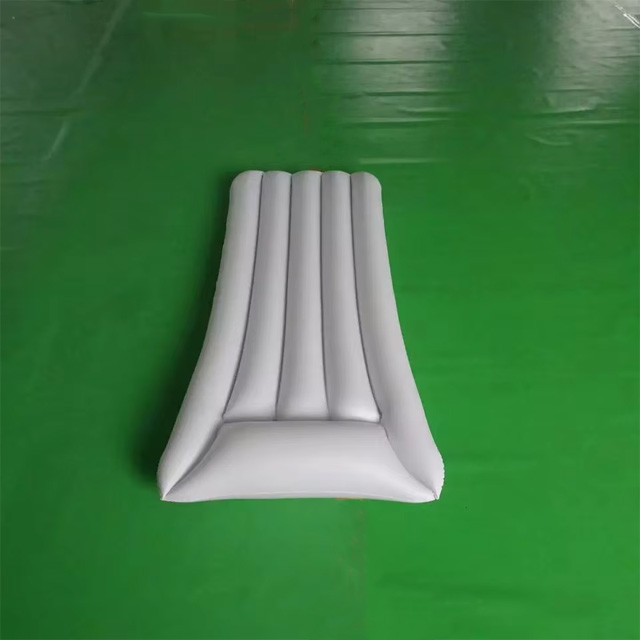 Customized Inflatable Pool Float with Pillow White Floating Bed Water Float Mattress for Sale