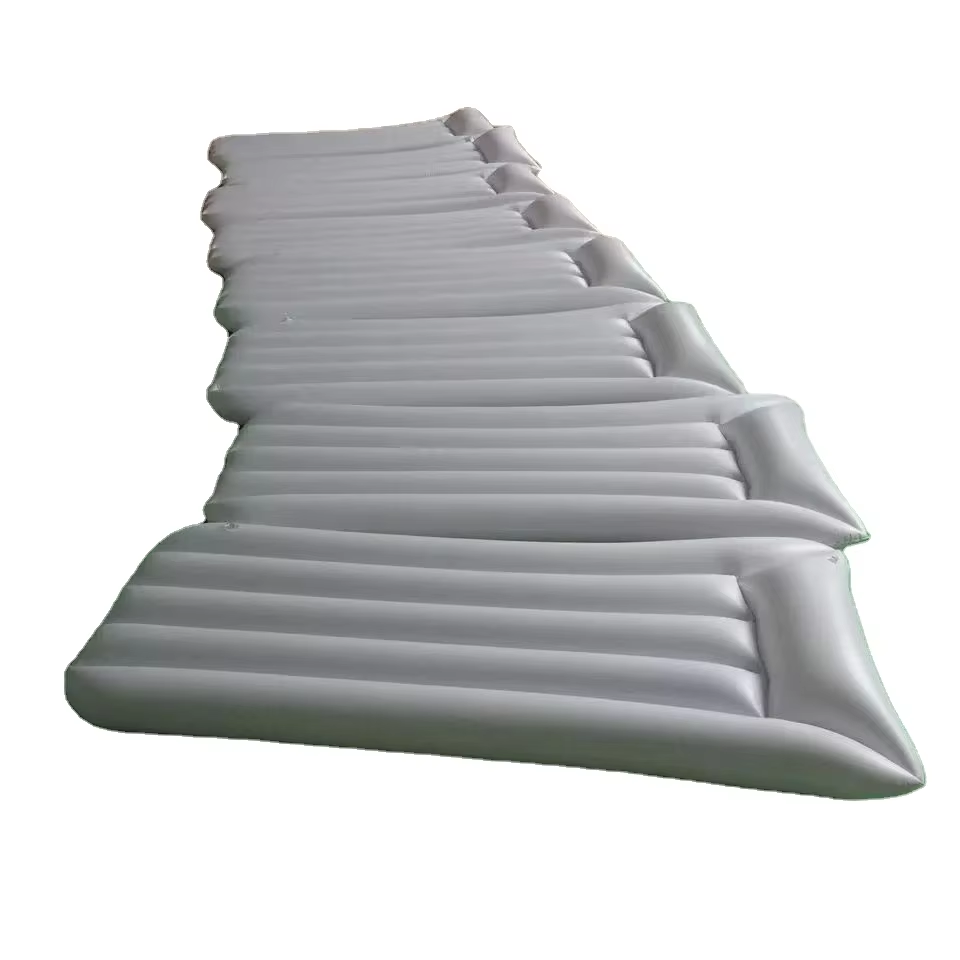 Customized Inflatable Pool Float with Pillow White Floating Bed Water Float Mattress for Sale