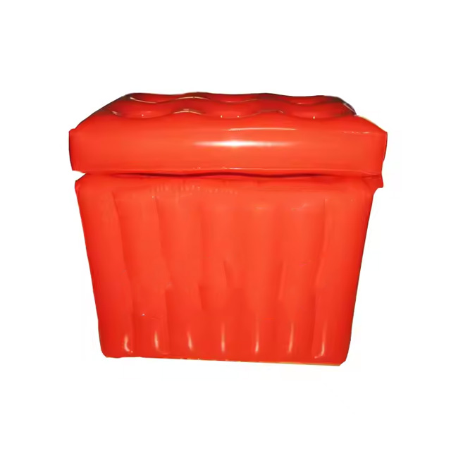 Customized Portable Inflatable Salad Food Drinks Ice Bucket Coolers Pvc Inflatable Cooler for Party Picnic Camping