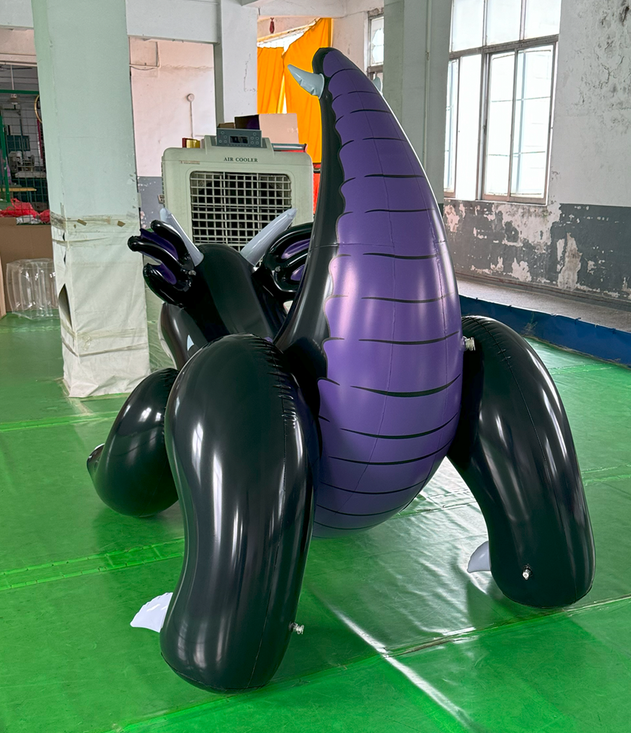 inflatable dragon cartoon Figures toys gifts Great Party Decoration on house countr yard