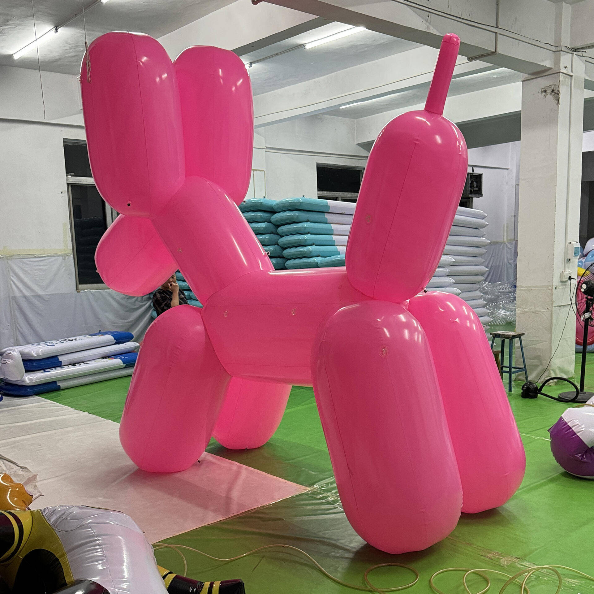 Custom Advertising Inflatable Airblow Stuffed Figures Balloon Animal Cartoon Dogs
