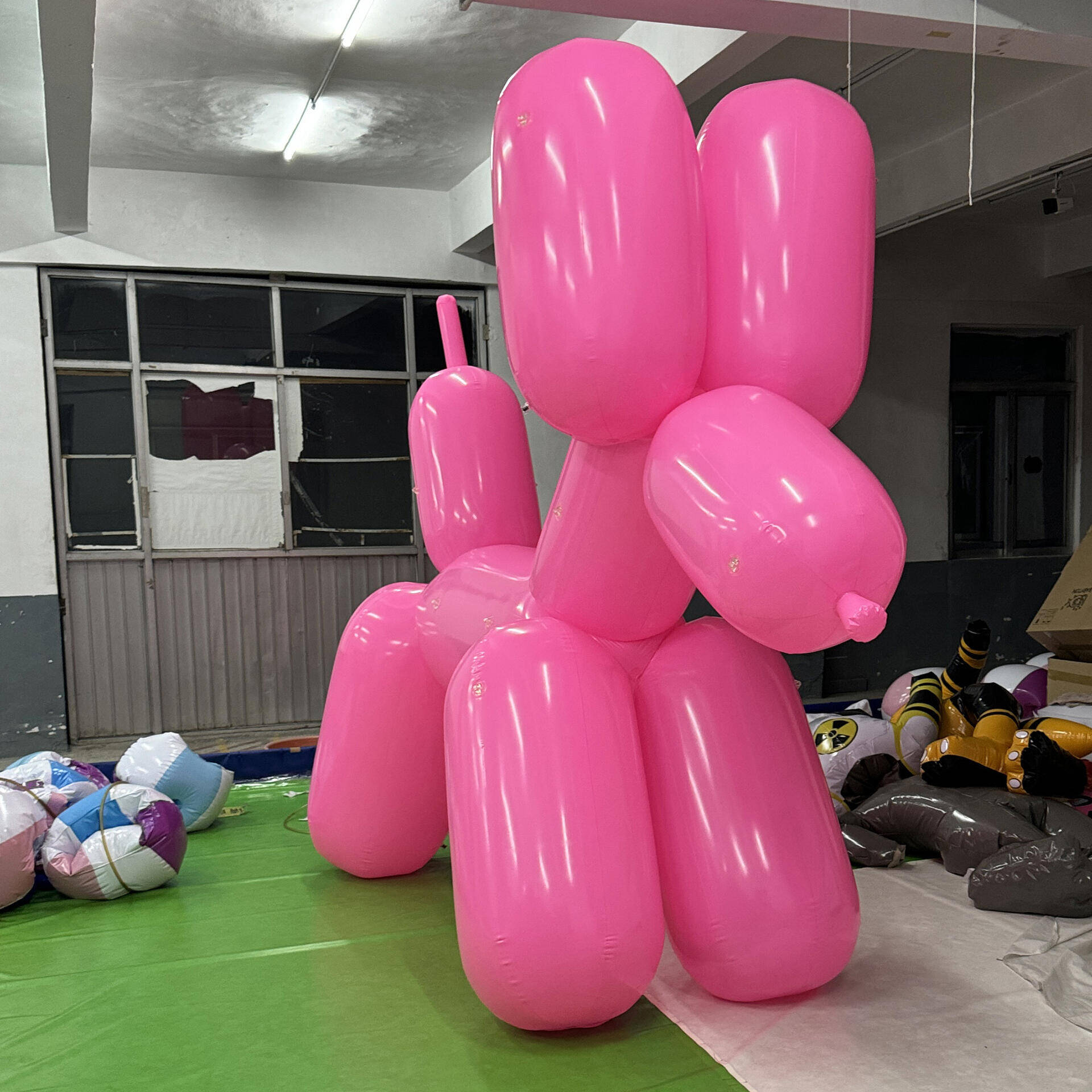 Custom Advertising Inflatable Airblow Stuffed Figures Balloon Animal Cartoon Dogs