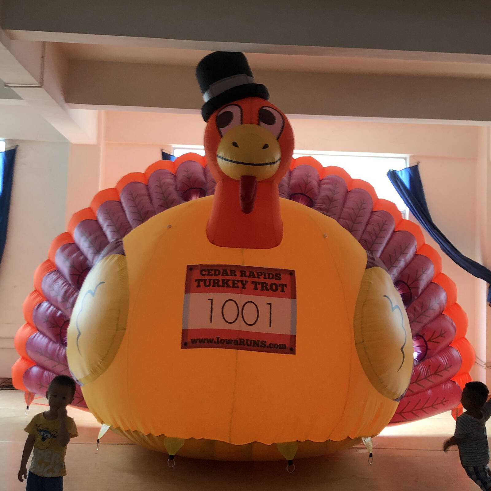 Customized Inflatable Giant Heavy Strong Turkey Peacock For Thanks Giving Day