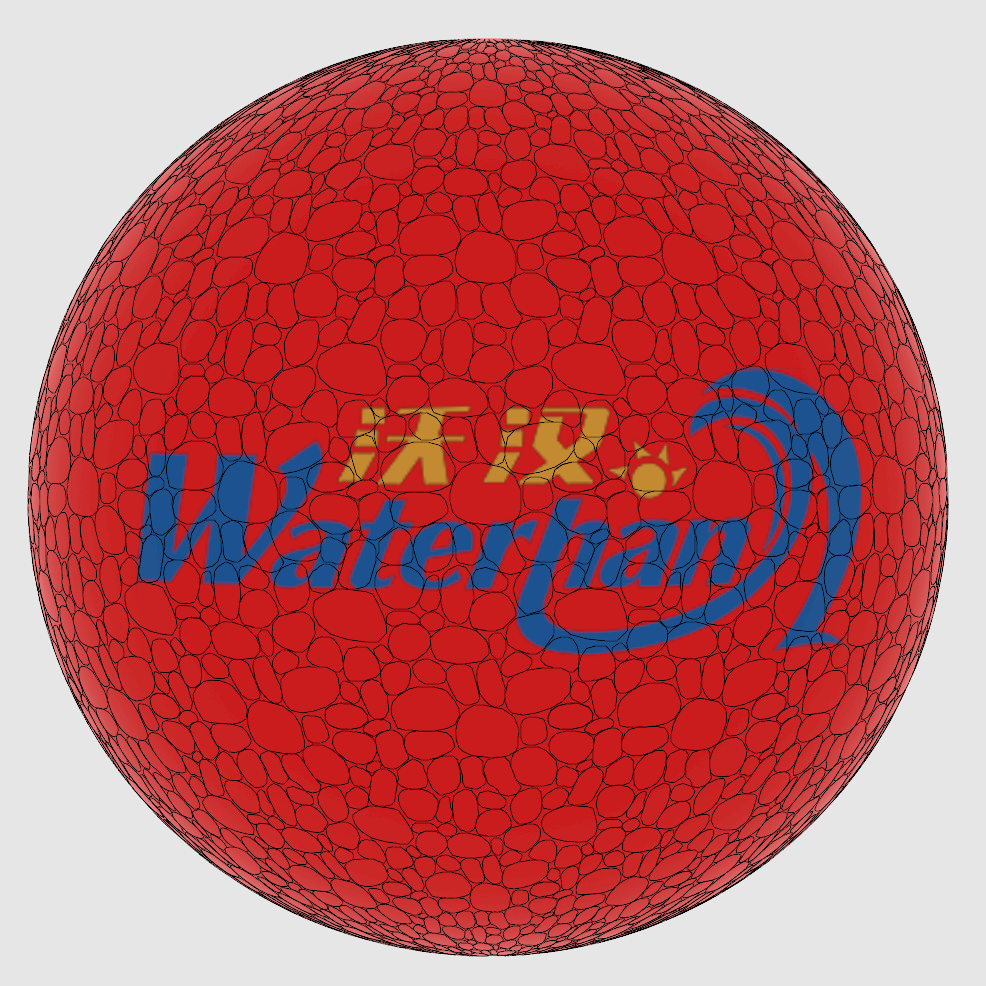 Customised Inflatable Giant Voronoi Round Helium Flying Balloon On The Sky For Advertising