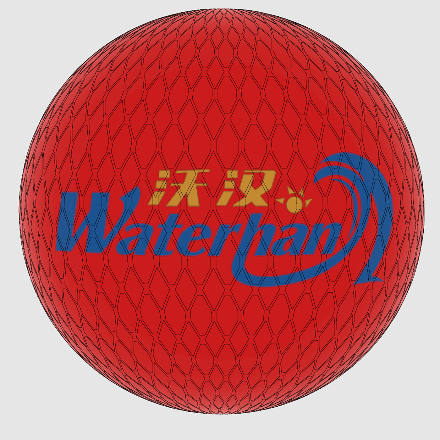 Custom make Inflatable Giant Rhombus Red Round Helium Flying Balloon On The Sky For Advertising