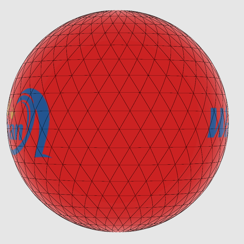Customized Inflatable Giant Rhombus Grid Round Helium Flying Balloon On The Sky For Advertising