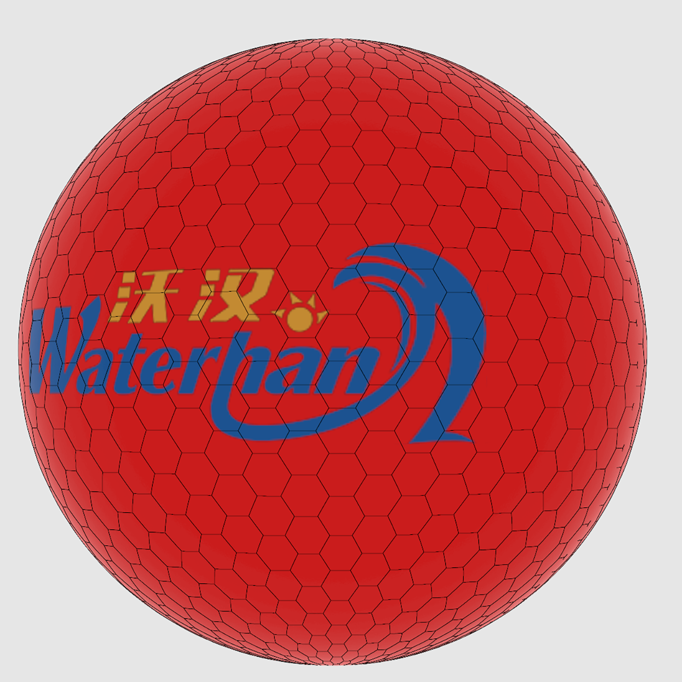 Custom make Inflatable Giant Hexagon Round Helium Flying Balloon On The Sky For Advertisings