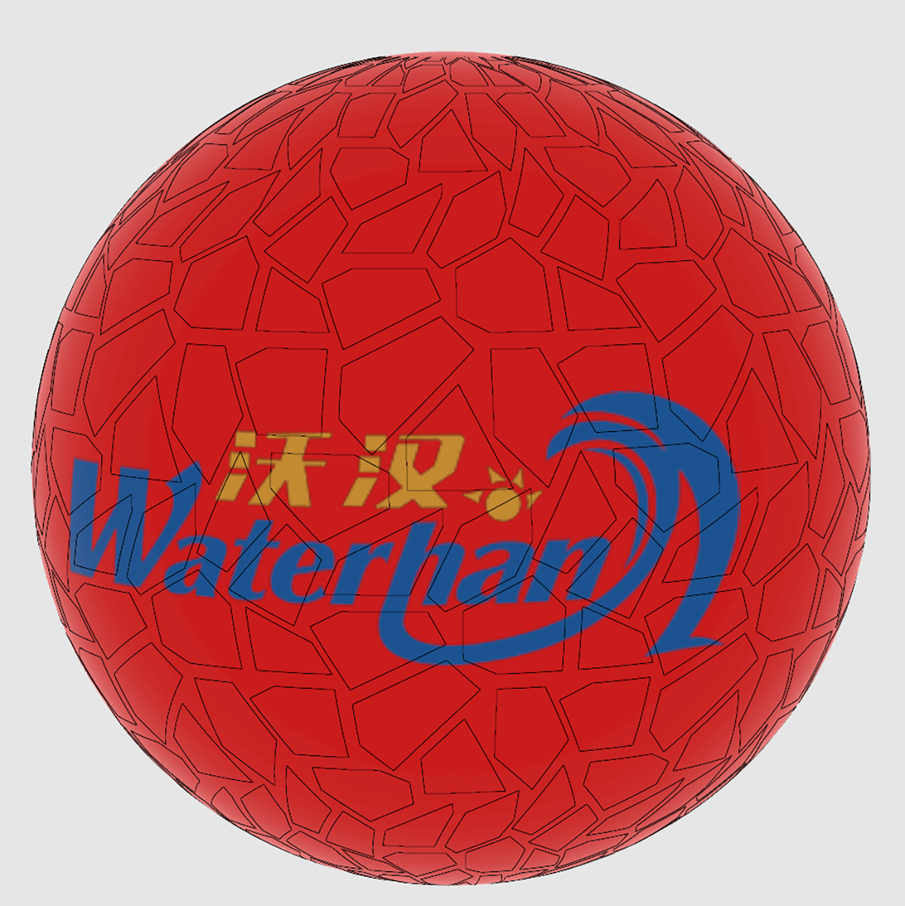 Customised Inflatable Big Stone Round Helium Flying Balloon On The Sky For Advertisings