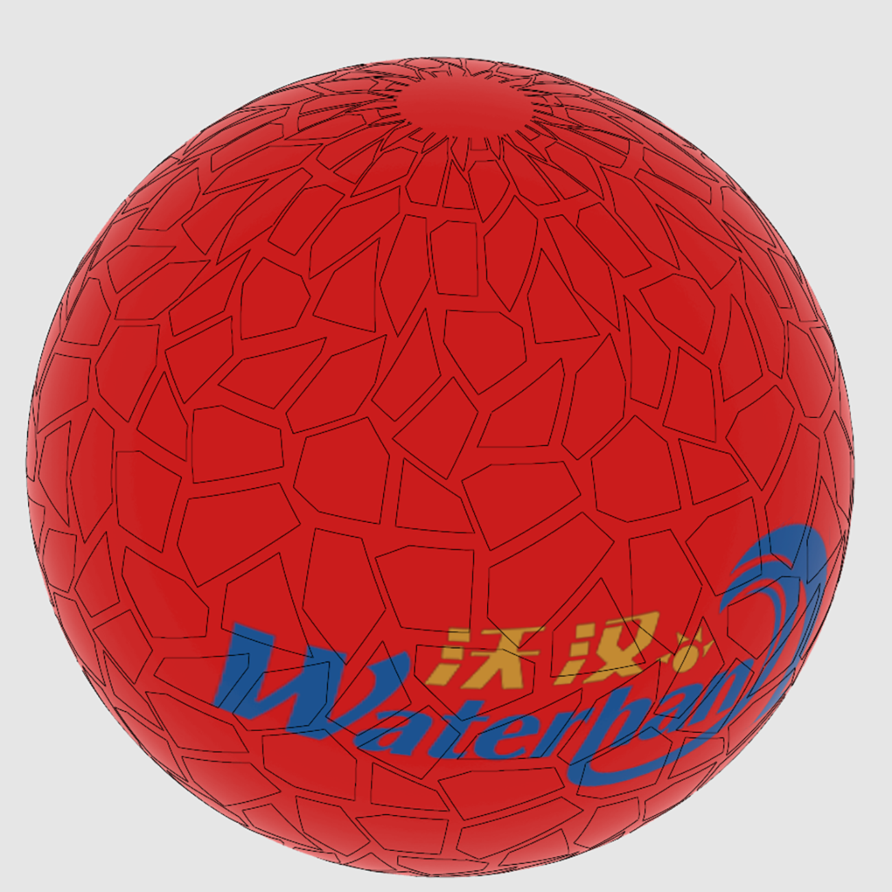 Customised Inflatable Big Stone Round Helium Flying Balloon On The Sky For Advertisings