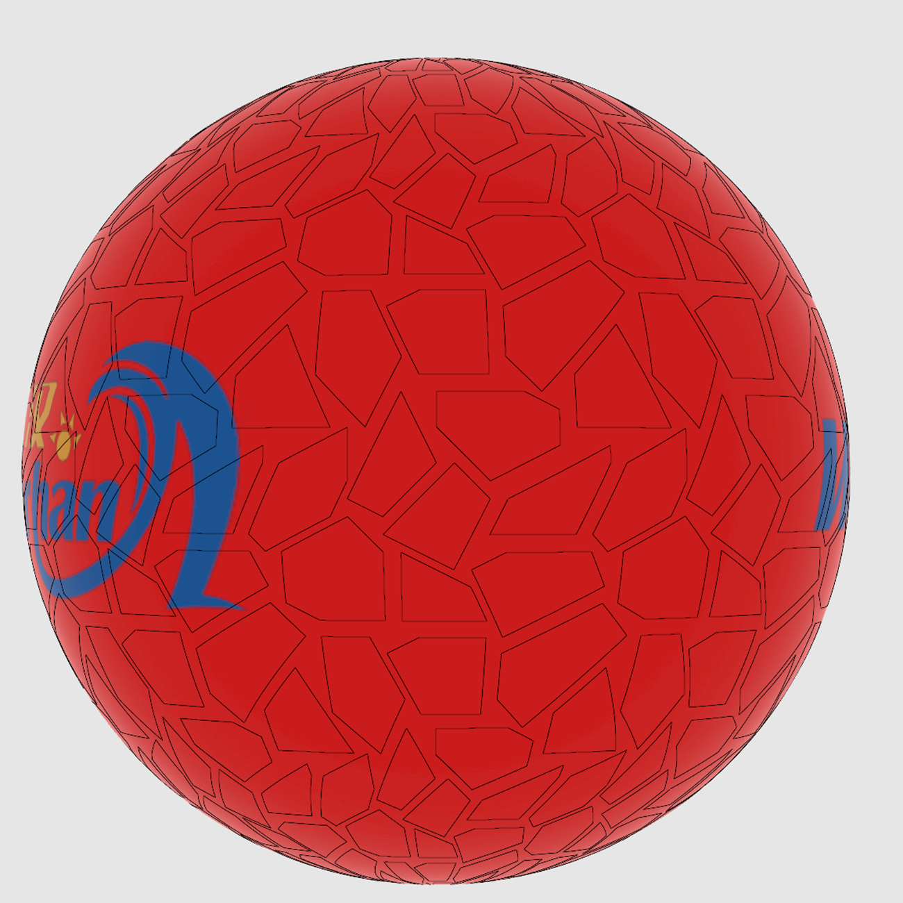 Customised Inflatable Big Stone Round Helium Flying Balloon On The Sky For Advertisings