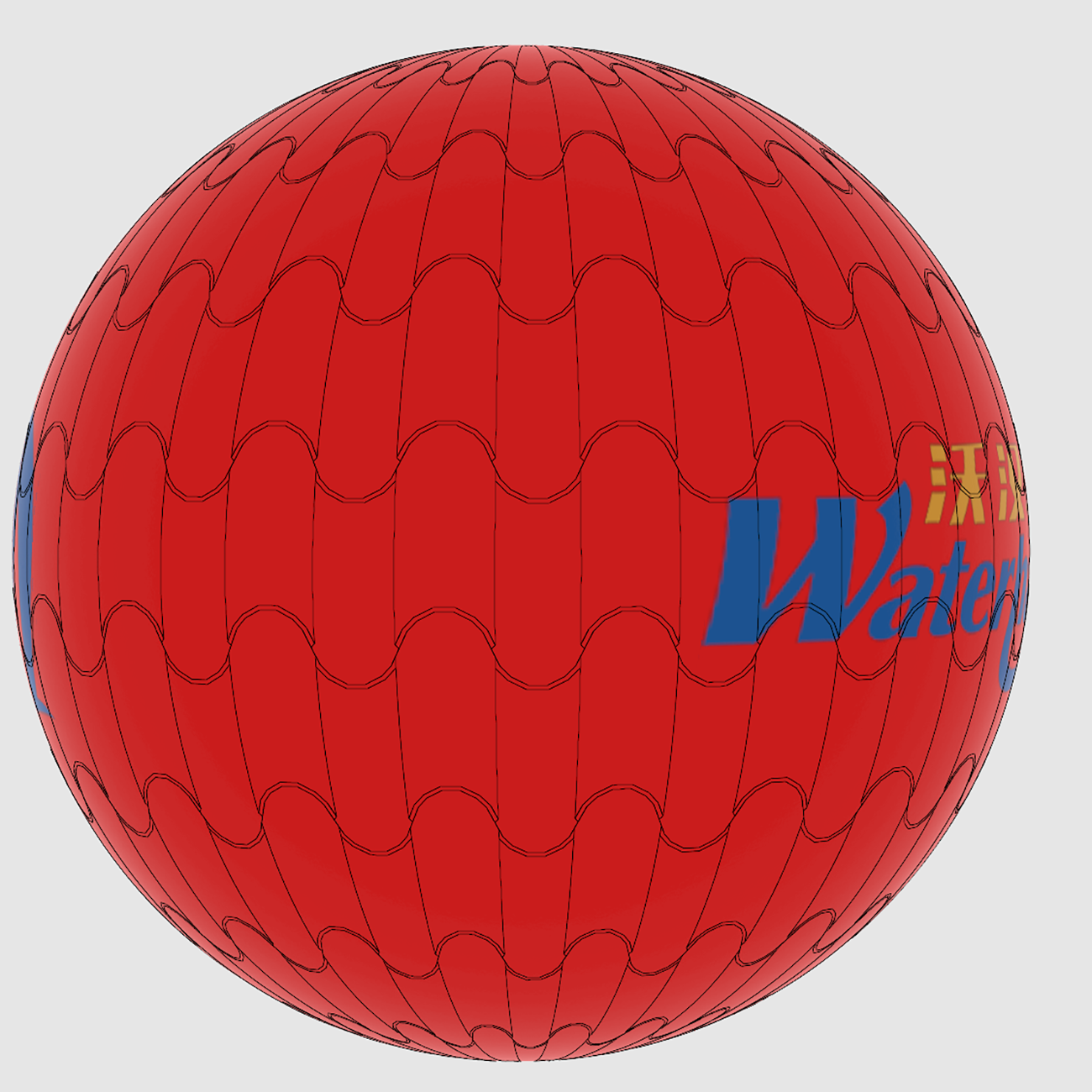 Customised Inflatable Tiles Artworks Printing Round Helium Flying Balloon For Advertisings