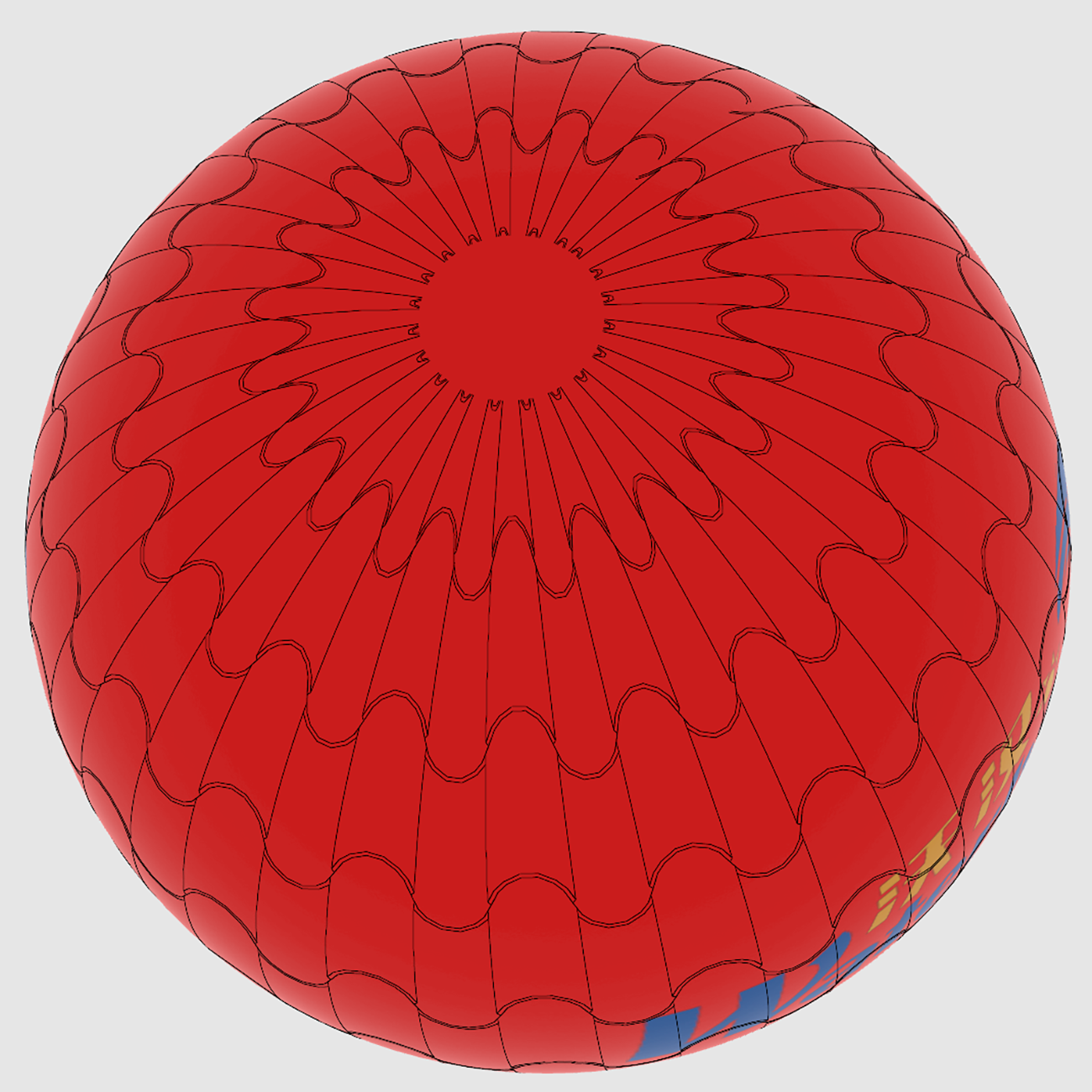 Customised Inflatable Tiles Artworks Printing Round Helium Flying Balloon For Advertisings