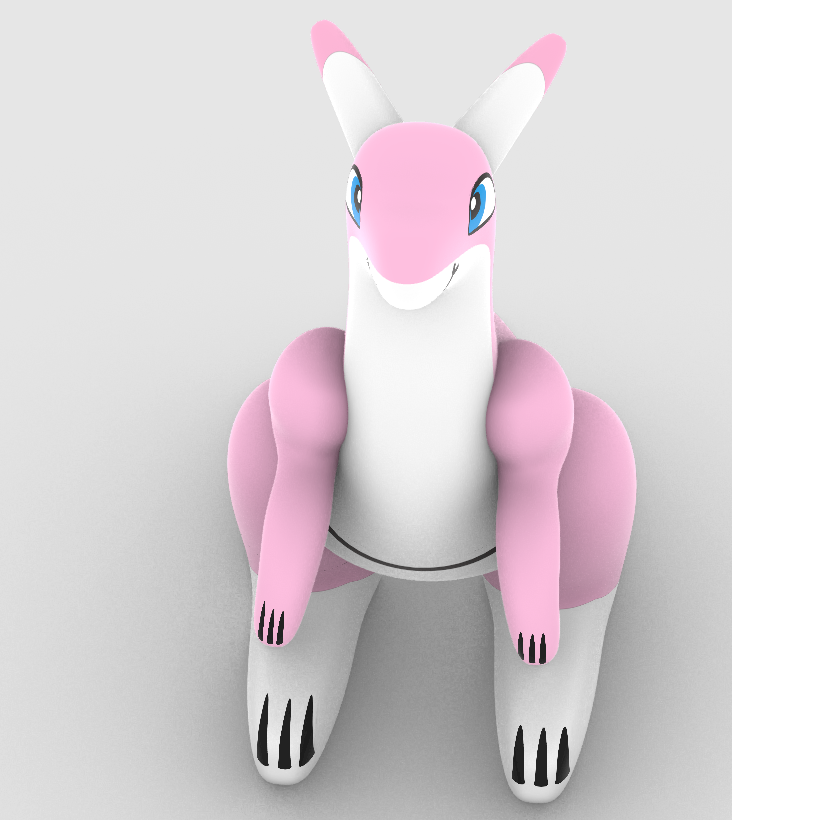 Customised Inflatable Air Dorable Stuffed Figures Kangaroo Collection Of Relalistic Favors