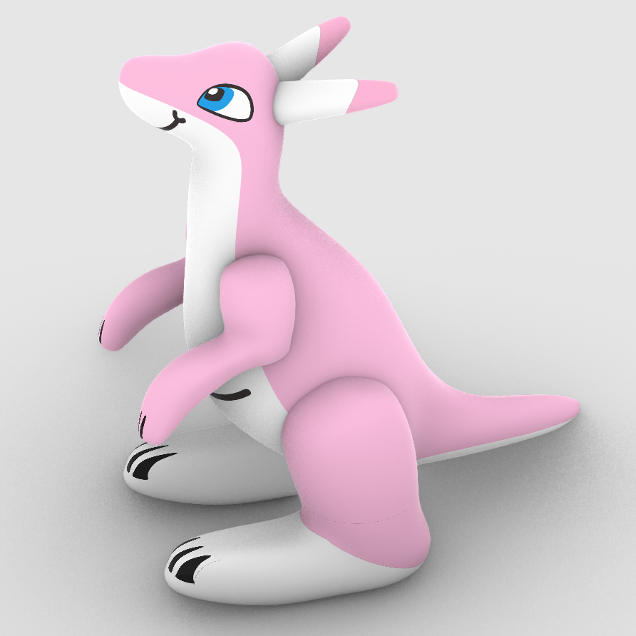 Customised Inflatable Air Dorable Stuffed Figures Kangaroo Collection Of Relalistic Favors