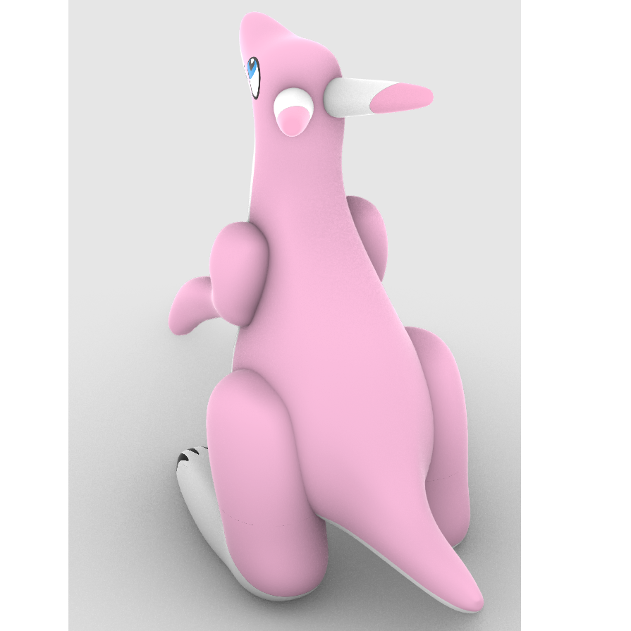 Customised Inflatable Air Dorable Stuffed Figures Kangaroo Collection Of Relalistic Favors